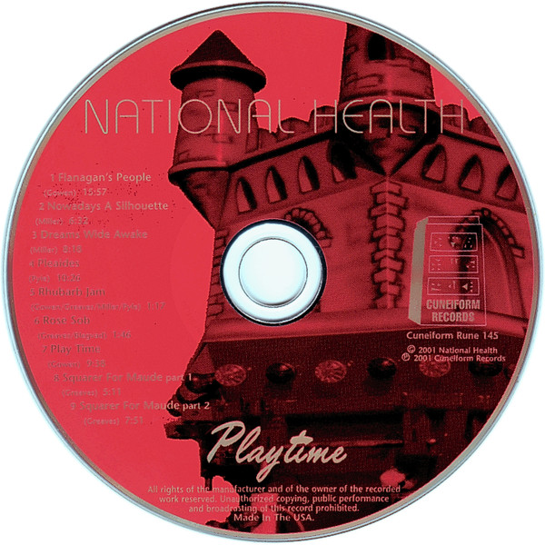 National Health - Playtime (CD, Album, RE) (Near Mint (NM or M-)) - Image 3