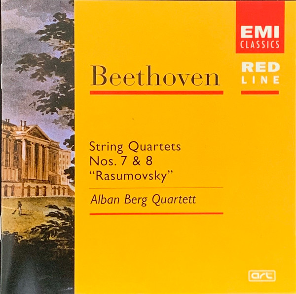 Ludwig van Beethoven - Alban Berg Quartett - String Quartets Nos. 7 & 8 "Rasumovsky" (CD, Album, RM) (Mint (M))