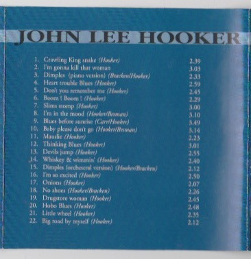 John Lee Hooker - John Lee Hooker (CD, Comp) (Near Mint (NM or M-)) - Image 2