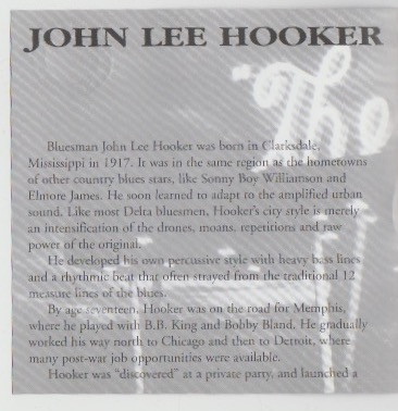 John Lee Hooker - John Lee Hooker (CD, Comp) (Near Mint (NM or M-)) - Image 4