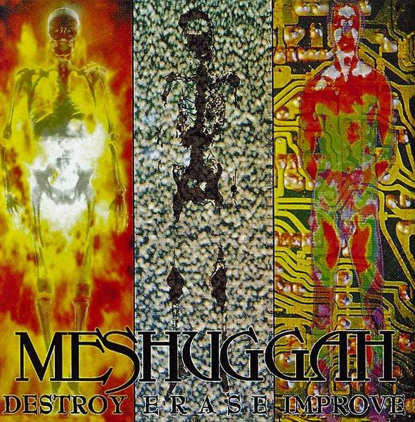Meshuggah - Destroy Erase Improve (CD, Album, RE, Sup) (Near Mint (NM or M-))