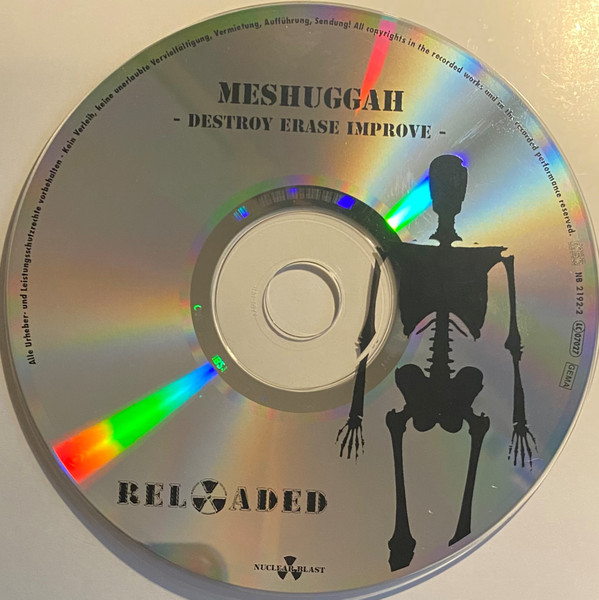 Meshuggah - Destroy Erase Improve (CD, Album, RE, Sup) (Near Mint (NM or M-)) - Image 3