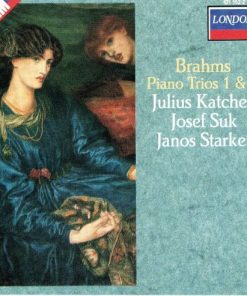 Johannes Brahms - Julius Katchen, Josef Suk, Janos Starker - Piano Trios 1 & 2 (CD, Comp, RE) (Near Mint (NM or M-))
