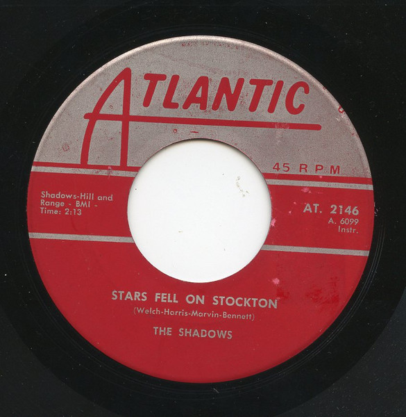 The Shadows - Wonderful Land (7", Single) (Near Mint (NM or M-)) - Image 2