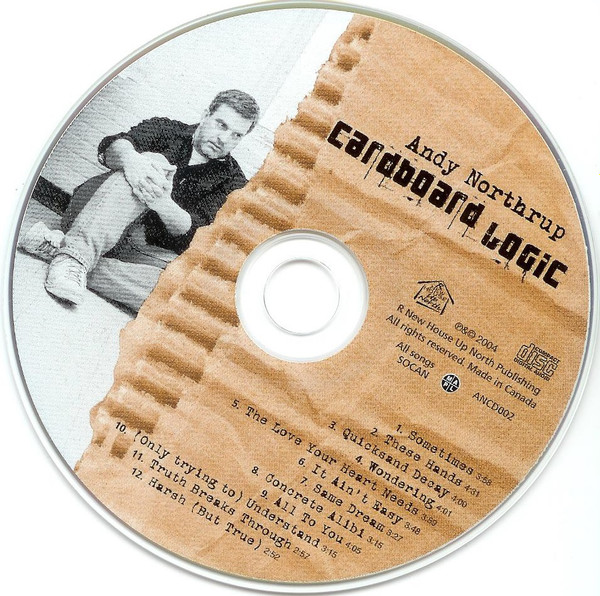 Andy Northrup - Cardboard Logic (CD, Album) (Near Mint (NM or M-)) - Image 2