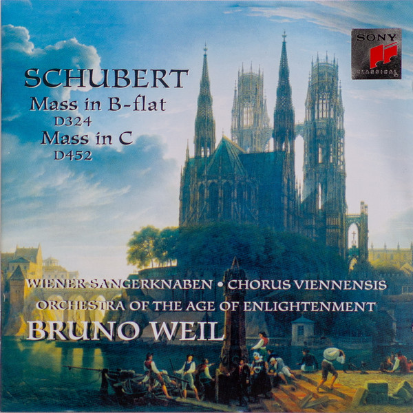 Franz Schubert - Die Wiener Sängerknaben, Chorus Viennensis, Orchestra Of The Age Of Enlightenment, Bruno Weil - Mass In B-Flat, D 324 / Mass In C, D 452 (CD, Album) (Near Mint (NM or M-))