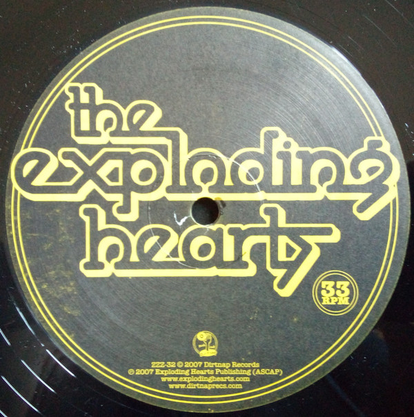 The Exploding Hearts - Shattered (LP, Comp) (Very Good Plus (VG+)) - Image 3