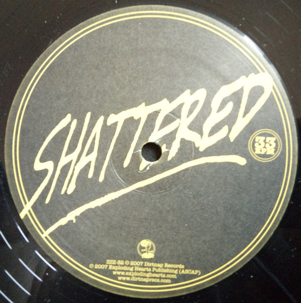 The Exploding Hearts - Shattered (LP, Comp) (Very Good Plus (VG+)) - Image 4