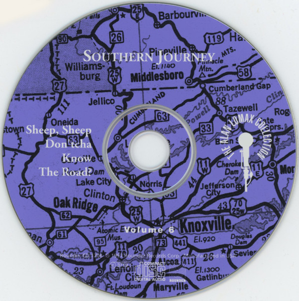 Various - Southern Journey Volume 6: Sheep, Sheep Don'tcha Know The Road - Southern Music, Sacred And Sinful (CD, Album, Comp) (Near Mint (NM or M-)) - Image 3