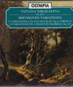 Tatiana Nikolayeva Plays Ludwig van Beethoven - Variations (CD) (Mint (M))