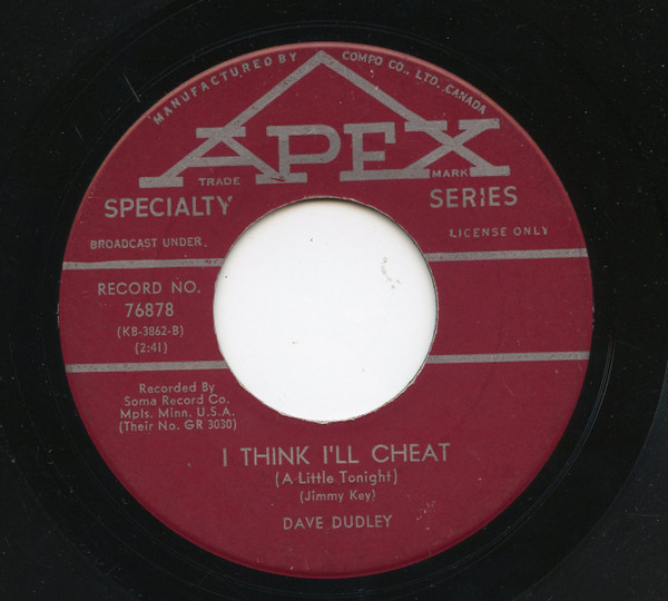 Dave Dudley - Cowboy Boots (7") (Near Mint (NM or M-)) - Image 2