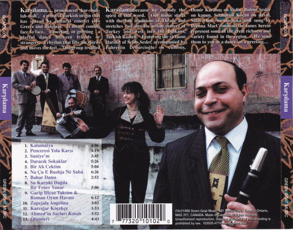 Brenna MacCrimmon, Selim Sesler - Karşılama (CD) (Near Mint (NM or M-)) - Image 2