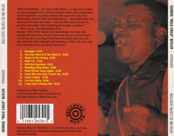 Wild Child Butler - Stranger (CD, Album) (Near Mint (NM or M-)) - Image 2