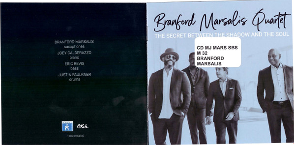 Branford Marsalis Quartet - The Secret Between The Shadow And The Soul (CD, Album) (Mint (M))