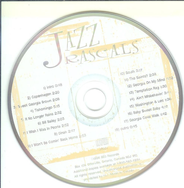 Jazz Rascals - Jazz Rascals (CD, Album) (Mint (M)) - Image 2