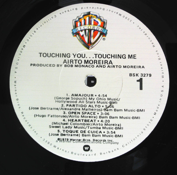 Airto Moreira - Touching You...Touching Me (LP) (Very Good Plus (VG+)) - Image 3