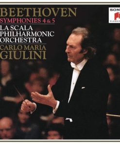 Ludwig van Beethoven - Carlo Maria Giulini, Filarmonica Della Scala - Symphonies 4 & 5  (CD, Album) (Mint (M))