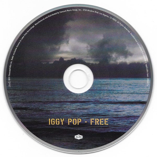 Iggy Pop - Free (CD, Album) (Mint (M)) - Image 3