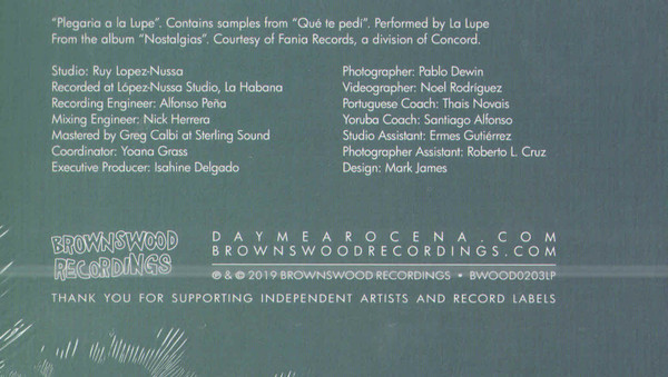 Daymé Arocena - Sonocardiogram (LP, Album) (Near Mint (NM or M-)) - Image 2