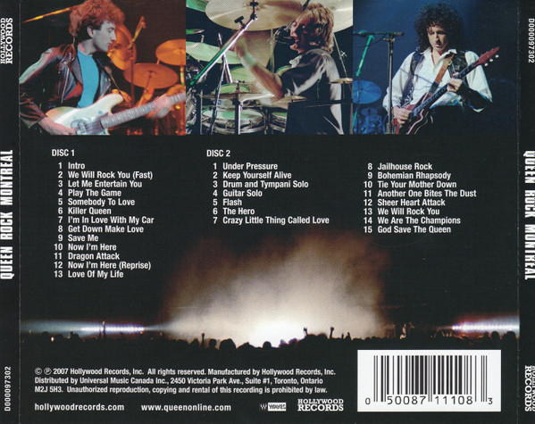 Queen - Rock Montreal (2xCD, Album) (Near Mint (NM or M-)) - Image 2