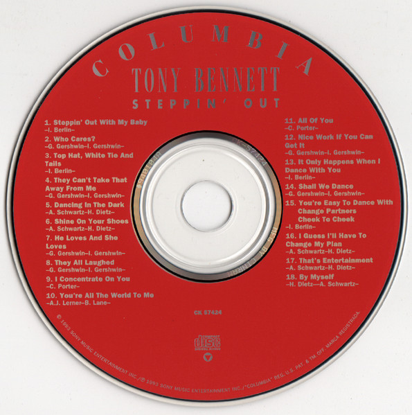 Tony Bennett - Steppin' Out (CD, Album) (Near Mint (NM or M-)) - Image 3