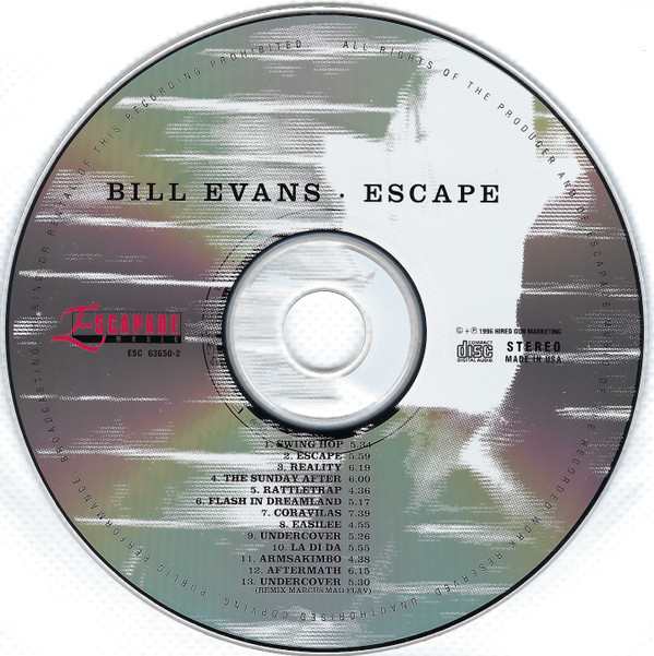Bill Evans (3) - Escape (CD, Album) (Mint (M)) - Image 3