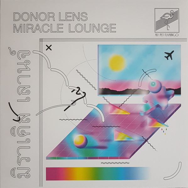 Donor Lens - Miracle Lounge มิราเคิล เลานจ์ (LP, Album, Ltd, Whi) (Near Mint (NM or M-))