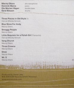 Alternative view of Maciej Obara Quartet - Three Crowns (CD, Album) (Near Mint (NM or M-))