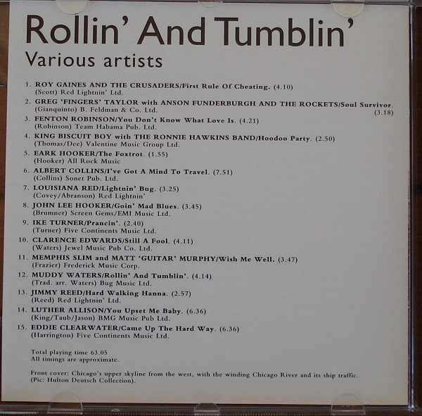 Various - Rollin' And Tumblin' (CD, Comp) (Near Mint (NM or M-)) - Image 2