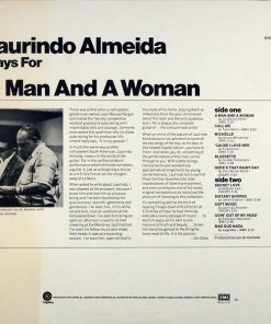 Alternative view of Laurindo Almeida - A Man And A Woman (LP, Album, RE) (Near Mint (NM or M-))