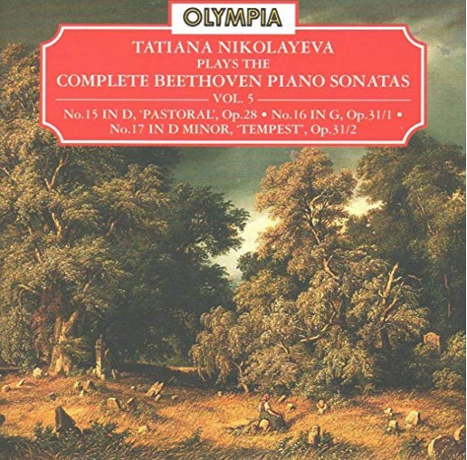 Tatiana Nikolayeva - Complete Beethoven Piano Sonatas Vol. 5 (CD) (Mint (M))