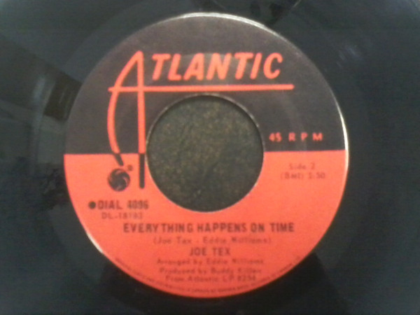 Joe Tex - You're Right, Ray Charles / Everything Happens On Time (7", Single) (Near Mint (NM or M-)) - Image 4