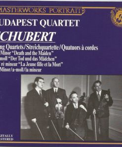 Franz Schubert - Budapest String Quartet - String Quartet No.14 In D Minor "Death And The Maiden" ∙ Quartet No. 13 In A Minor "Rosamunde" (CD, Comp, Mono) (Mint (M))