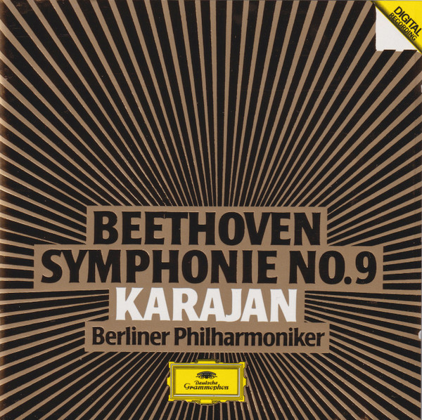 Ludwig Van Beethoven - Herbert Von Karajan - Berliner Philharmoniker - Symphonie No. 9 (CD, Album, RP, PDO) (Near Mint (NM or M-))