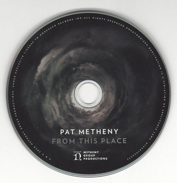 Pat Metheny - From This Place (CD, Album) (Mint (M)) - Image 4