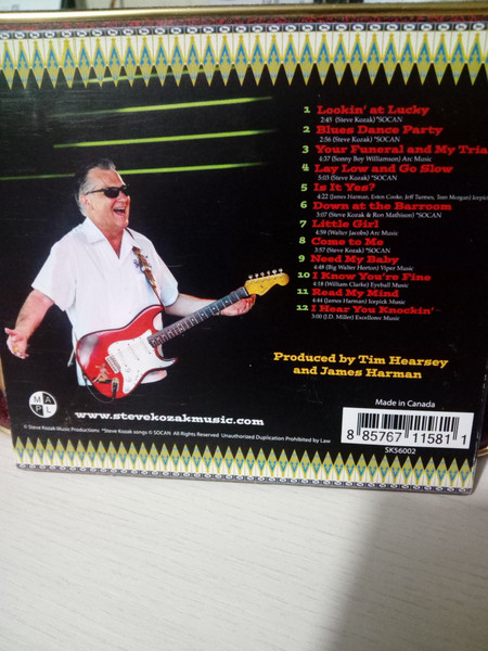 Steve Kozak - Lookin' at Lucky (CD, Album) (Near Mint (NM or M-)) - Image 2