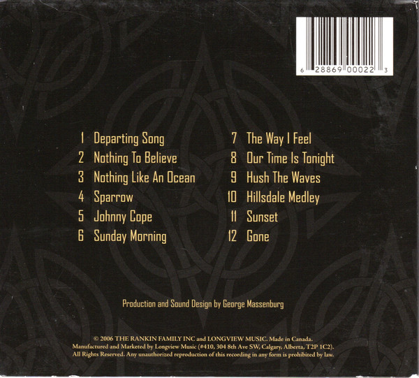 The Rankin Family - Reunion (CD, Album) (Near Mint (NM or M-)) - Image 2