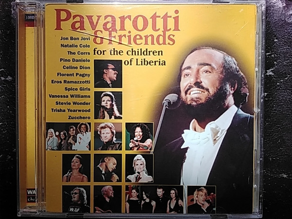 Pavarotti & Friends - Pavarotti & Friends For The Children Of Liberia (CD, Album, Club) (Near Mint (NM or M-))