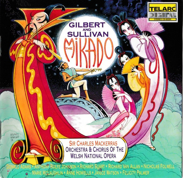 Gilbert & Sullivan, The Welsh National Opera Orchestra & Welsh National Opera Chorus, Sir Charles Mackerras - The Mikado / The Pirates of Penzance / H.M.S. Pinafore / Trial By Jury / The Yeomen Of The Guard (5xCD, Album, Comp) (Near Mint (NM or M-)) - Image 3