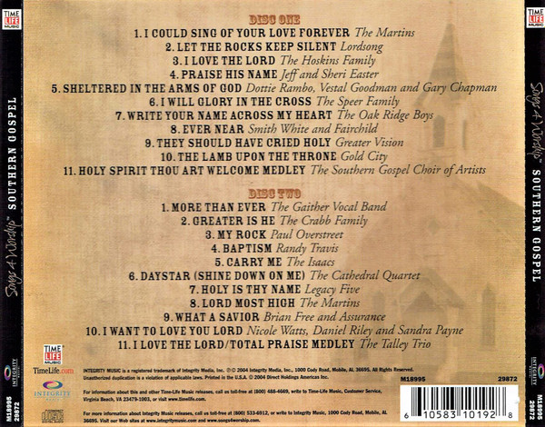 Various - Songs 4 Worship Southern Gospel (2xCD, Comp) (Mint (M)) - Image 2