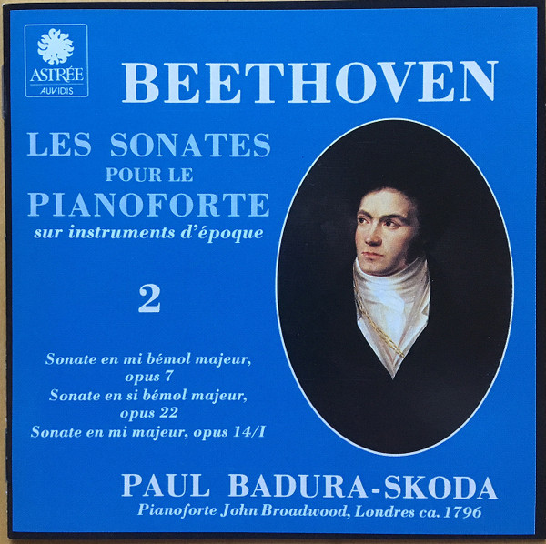 Paul Badura-Skoda, Ludwig van Beethoven - Les Sonates Pour Le Pianoforte Sur Instruments D'époque, 2 (CD) (Mint (M))