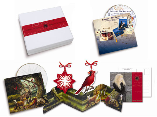 Loreena McKennitt - A Midwinter Night's Dream (Deluxe Limited Edition 2008-2009) (CD, Album + DVD-V, PAL + Box, Ltd) (Mint (M)) - Image 2