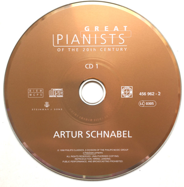 Artur Schnabel, Ludwig van Beethoven - Artur Schnabel (2xCD, Comp) (Mint (M)) - Image 3