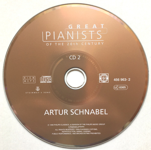Artur Schnabel, Ludwig van Beethoven - Artur Schnabel (2xCD, Comp) (Mint (M)) - Image 4