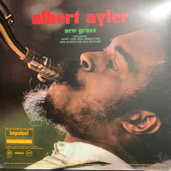 Albert Ayler - New Grass (LP, Album, RE, Gat) (Near Mint (NM or M-)) - Image 2