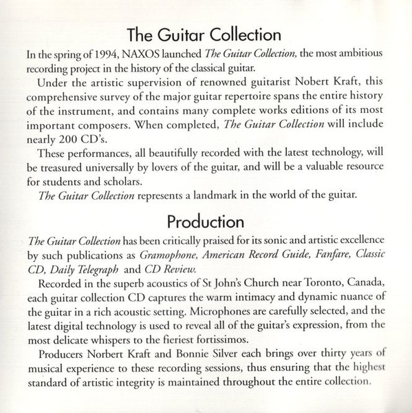 Various - Cavatina - Highlights From The World's Greatest Guitar Collection (CD, Comp) (Near Mint (NM or M-)) - Image 5