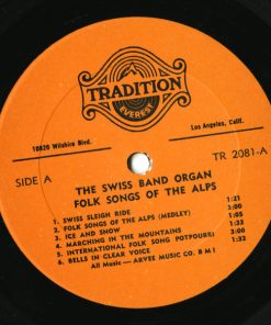 The Swiss Band Organ - Folk Songs Of The Alps (LP, Ora) (Mint (M)) - Image 3