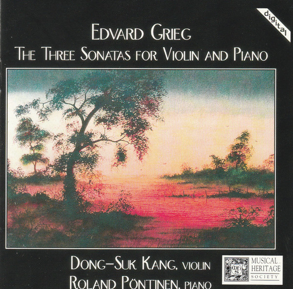 Edvard Grieg - Dong-Suk Kang, Roland Pöntinen - The Three Sonatas For Violin and Piano (CD, RE) (Near Mint (NM or M-))
