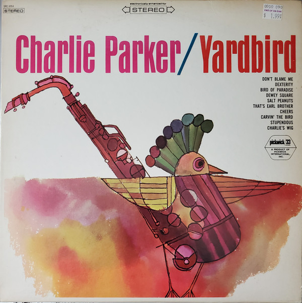 Charlie Parker - Yardbird (LP, Comp) (Very Good Plus (VG+))