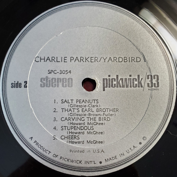 Charlie Parker - Yardbird (LP, Comp) (Very Good Plus (VG+)) - Image 4